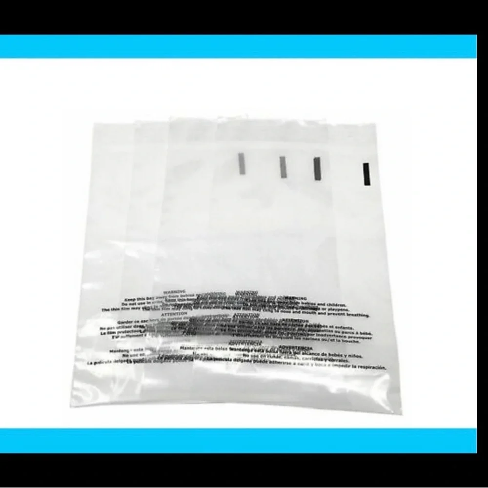 25ct~6’x9’ Self Seal-Suffocation Labeled Bags w/25ct Free Thank You Stickers 🍃🆕🍃